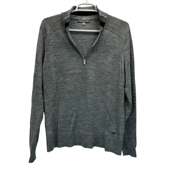 Smartwool Lightweight Front Range Half Zip Gray Men's Sweater Small - Picture 1 of 12